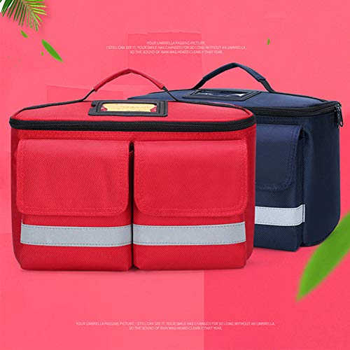 Portable Waterproof First Aid Kit – High-Capacity Oxford Cloth Bag with Shoulder Strap