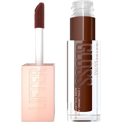 Maybelline New York Lifter Gloss Honey'd - Hydrating Lip Gloss with Hyaluronic Acid - Shade 029 Honey