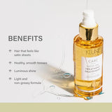 Keune Care Satin Oil Treatment - Lightweight Moisturizing Oil for All Hair Types, 3.2 Fl Oz