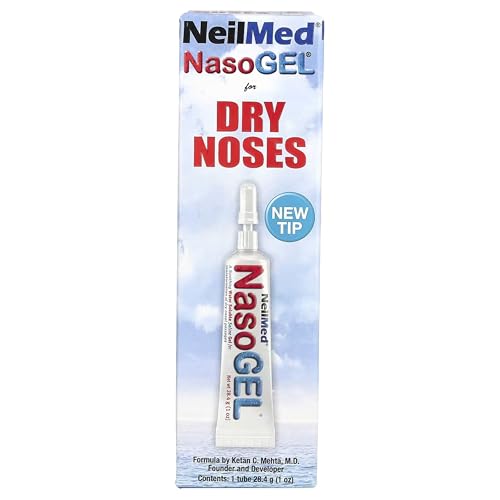 Neilmed Nasogel for Dry Noses - Moisturizing Nasal Gel (2-Pack)