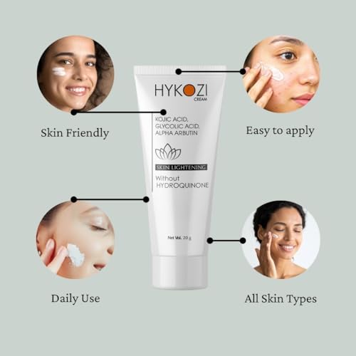 Non-Hydroquinone Brightening Face Cream with Kojic Acid & Alpha Arbutin