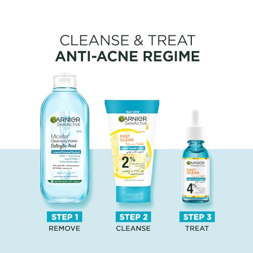 Garnier SkinActive Fast Clear Serum - Salicylic Acid Booster for Acne