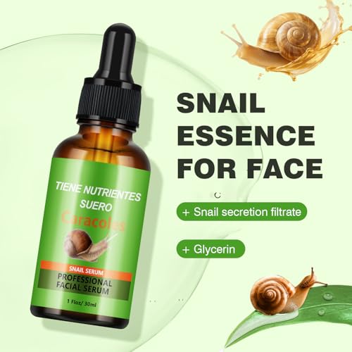 Snail Mucin Serum for Face - 30ml Hydrating Repairing Facial Essence