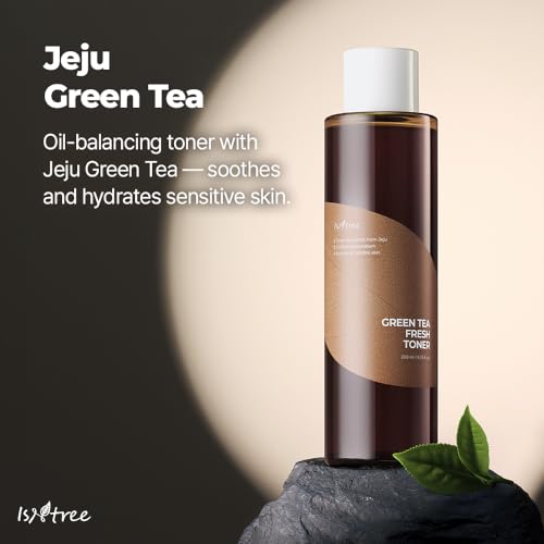 ISNTREE Green Tea Fresh Toner - Pore & Sebum Care for Sensitive & Oily Skin