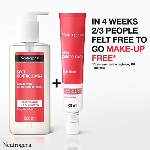 Neutrogena Spot Controlling Daily Serum: Boost Radiance & Reduce Blemishes