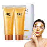 Azonee 2-Pack Gold Foil Peel-Off Anti-Aging Mask - 98.4% Pure Gold Formula