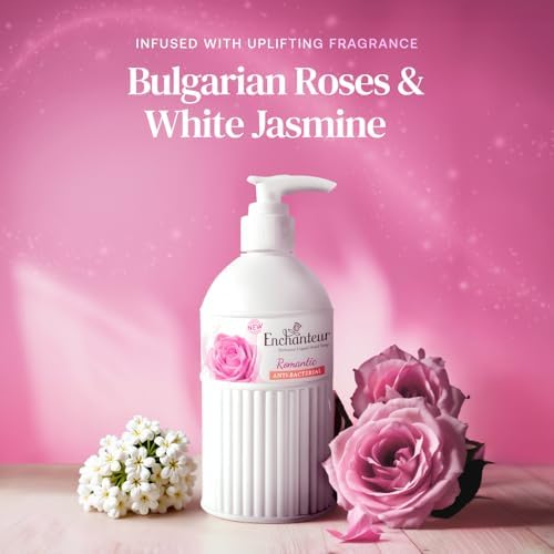 Enchanteur Romantic Liquid Hand Soap: Indulgent Floral Scent (300ml)