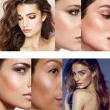Liquid Bronzer Stick - Long Lasting Matte Bronze Beauty Wand for Face Contouring (Light Golden)