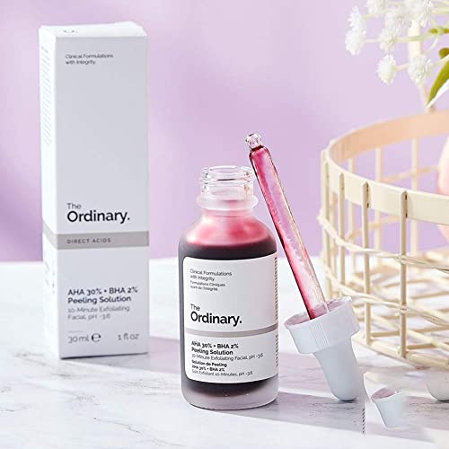 The Ordinary AHA 30% + BHA 2% Peeling Solution 30ml - Exfoliating Facial Treatment
