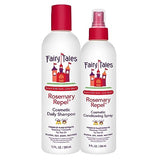 Fairy Tales Rosemary Repel Shampoo & Conditioning Spray Duo for Kids - Lice Prevention Hair Care