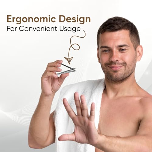 Vega Large Nail Clipper - Durable Black Tool for Precise Manicure & Pedicure