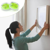 Universal 32mm Bullseye Circular Bubble Level 4-Pack - Aluminum Alloy Housing