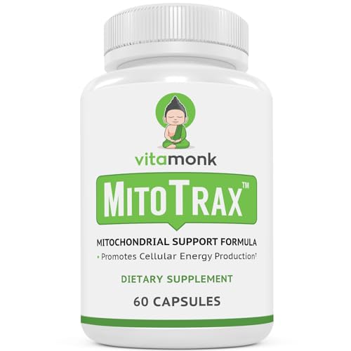VitaMonk MITOTRAX™ Bio-Enhanced Mitochondrial Supplement for Energy & Cell Repair