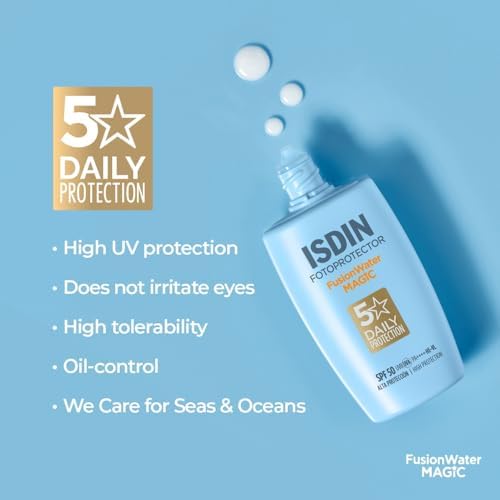 Isdin Fotoprotector Fusion Water SPF 50+ Oil-Control Sunscreen (50ml)