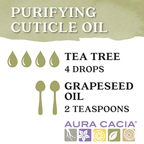 Aura Cacia Pure Tea Tree Essential Oil - Purity Certified 0.5 fl. oz.