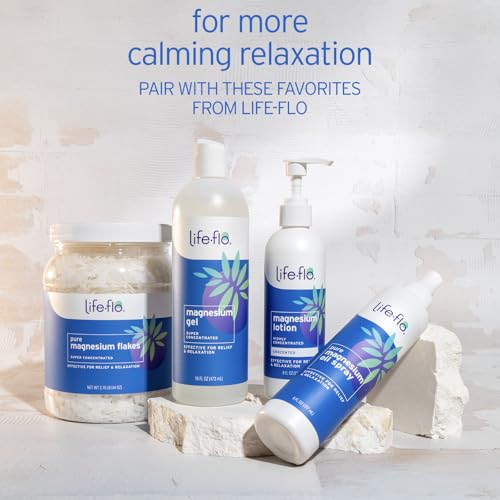 Life-flo Unscented Magnesium Lotion - 8oz - Muscle & Joint Relief