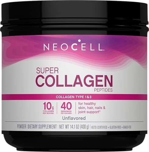 Neocell Super Collagen Powder - Type 1 & 3, Gluten-Free, 14 oz