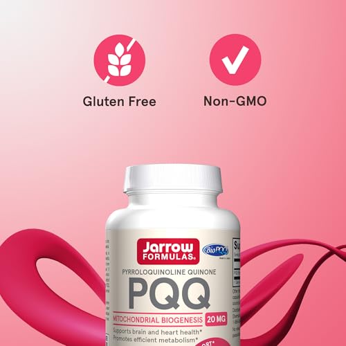 Jarrow Formulas PQQ: 20mg Pyrroloquinoline Quinone (30 Capsules)
