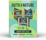 Faith In Nature Natural Handmade Soap Gift Set - 3 x 100g