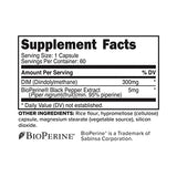 Primaforce DIM Supplement 300mg Diindolylmethane - 60 Capsules for Hormonal Balance & Detox Support