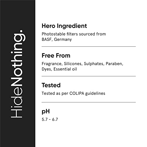 Minimalist Multi Vitamin SPF 50+ PA++++ Sunscreen | Oxybenzone & OMC Free | 50g