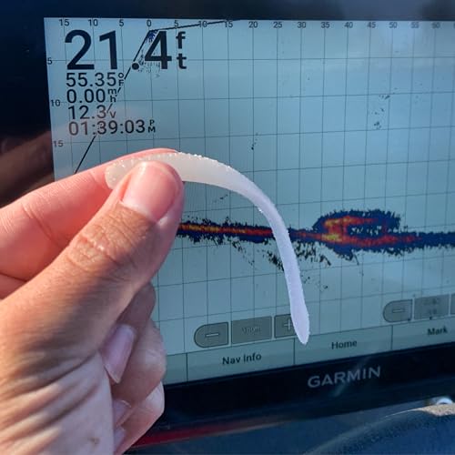 Great Lakes Finesse Drop Worm – Ultra-Realistic Soft Plastic Fishing Bait for Walleye, Bass & Panfish