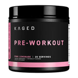 Kaged Pre-Kaged Pink Lemonade Pre-Workout Powder - 20 Servings