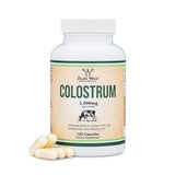 Premium Bovine Colostrum 1000mg - 120 Capsules with 15% IgG for Immune Support