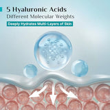 Pilgrim Korean Rice Water Hydra Glow Moisturizer - 5x Hydration & Instant Glass Skin - 100g