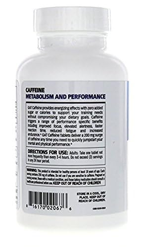 GAT Sport Caffeine 200mg - 100 Tablets