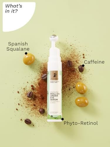 Pilgrim Squalane Under Eye Cream with Phyto-Retinol & Caffeine, 15ml - Dark Circle & Puffiness