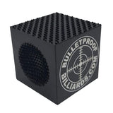 BULLETPROOF Parabellum CUBE2 5-in-1 Pool Cue Tip Tool - Tapper, Perforator, Shaper (Red/Black)