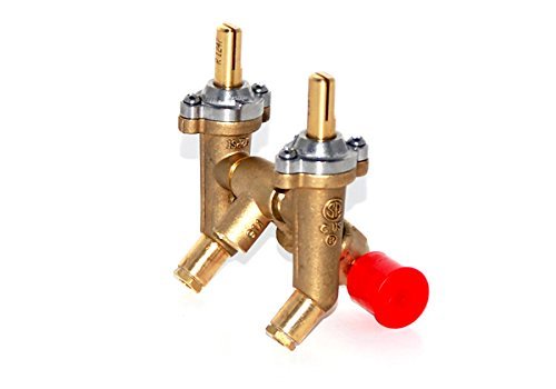 Modernhome MHP WNK TJK Natural Gas Dual Control Valve Set - GGVLV32 for Gas Grills