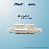 Jarrow Formulas Citicoline CDP Choline - Brain Health & Memory Support