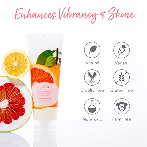 100% Pure Yuzu & Pomelo Glossing Shampoo - 8 fl oz