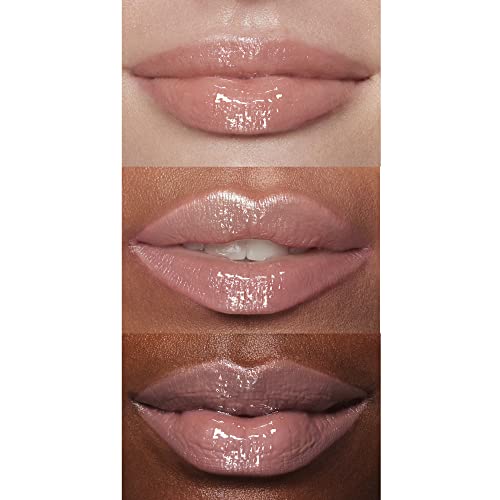 e.l.f. Lip Lacquer - Whisper Pink - Nourishing, Non-Sticky Ultra-Shine Lip Gloss with Vitamins A & E