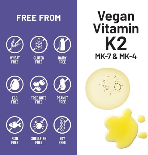 NatureWise, Vegan Vitamin K2, MK-7 & MK-4, 90 Vegetarian Softgels