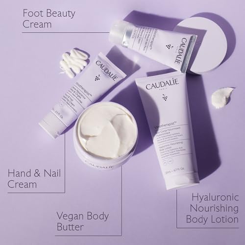 Caudalie Vinotherapist Hand & Nail Cream - Shea Butter & Grape Seed Oil - Vegan & Dermatologically Tested