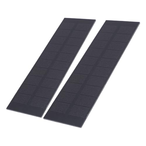 2-Pack 5W Monocrystalline Solar Chargers - Mini Portable for Camera & Power Bank