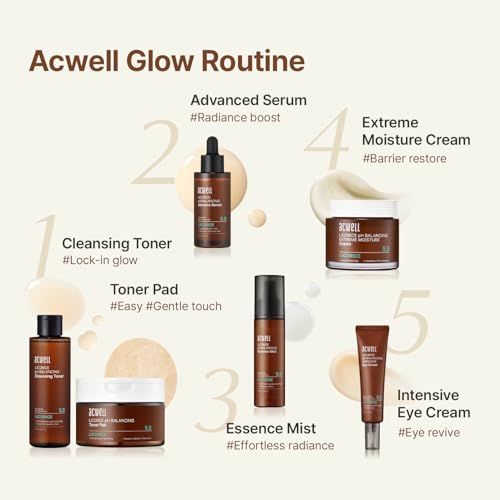ACWELL 5.5 Licorice PH Balancing Cleansing Toner - 5.1 Oz - Make-Up Remover