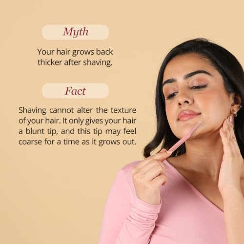 Carmesi Reusable Face Razor for Women - 6 Razors | Painless Hair Removal for Eyebrows, Upper Lip & Peach Fuzz | Dermaplaning Tool