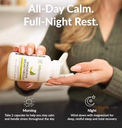 Magnesium Breakthrough Supplement 4.0 - 7 Types of Magnesium for Optimal Absorption