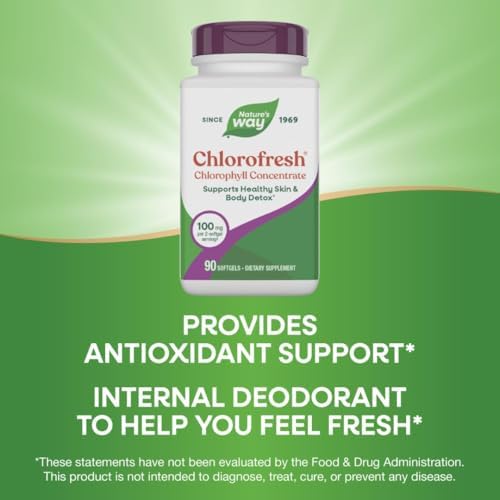 Nature's Way Chlorofresh, Chlorophyll Concentrate, 90 Softgels