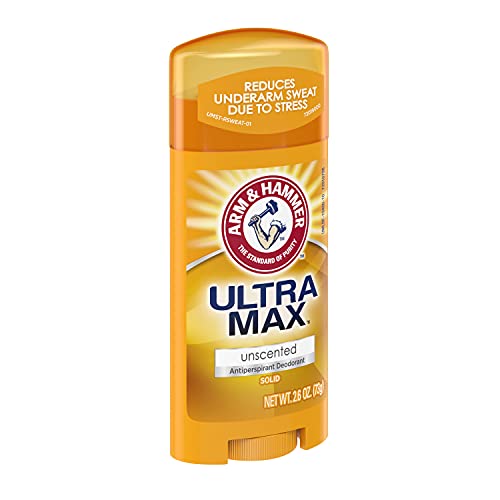 ARM & HAMMER ULTRAMAX Anti-Perspirant Deodorant Solid Unscented - 2.60 oz (Pack of 3)