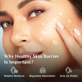 Pilgrim 5 Ceramides Hyaluronic Acid Face Moisturizer 100g - Korean CICA Barrier Repair | Lightweight Non-Sticky Skin Strengthening for All Skin Types