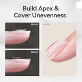 BORN PRETTY 8-in-1 Clear Builder Gel for Nails - 15ml Bottle