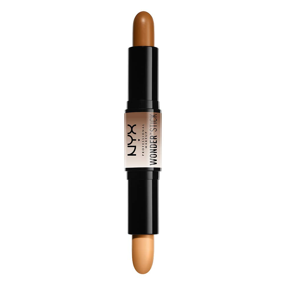 NYX Wonder Stick Highlight and Contour Stick Deep WS03 0.28oz - Dual Action Makeup Tool
