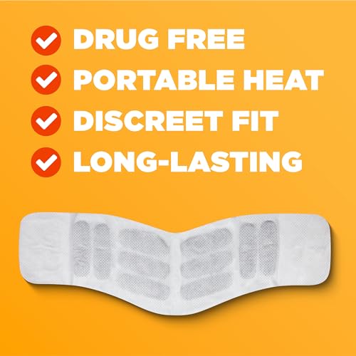 ThermaCare Neck & Shoulder Heat Wraps - Portable Pain Relief Patches for Sore Muscles, 5 Count, HSA/FSA Eligible