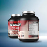 Laperva Beef Triple Zero Hydrolyzed Protein Powder - Zero Carb Sugar Fat - 86% Protein with BCAA & Glutamine - Muscle Growth Recovery Digestive Support 4 LB Cookies & Cream