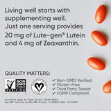 Sports Research Lutein & Zeaxanthin with Coconut Oil: Eye Health Support